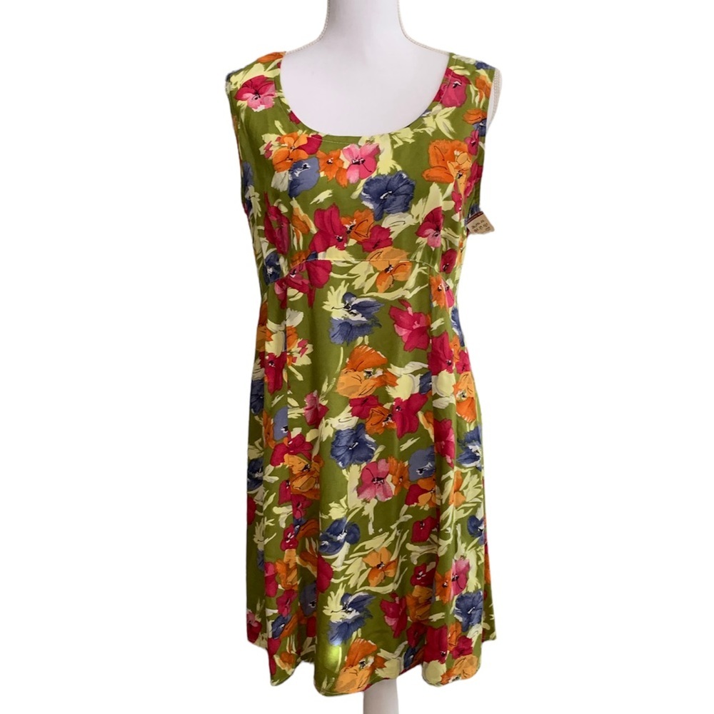 Dressing Clio Floral Sleeveless Dress Size Large